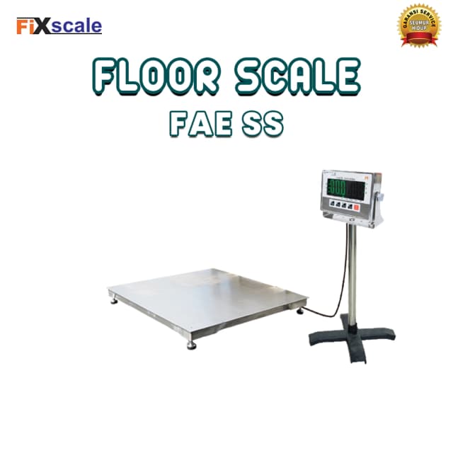 Timbangan Lantai Merk FixScale Type FAE SS